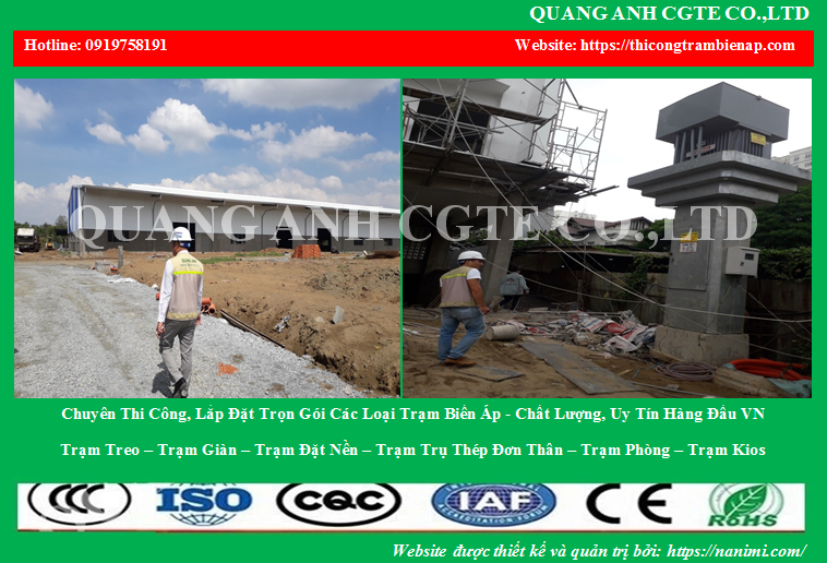 thi công trạm biến áp TPHCM