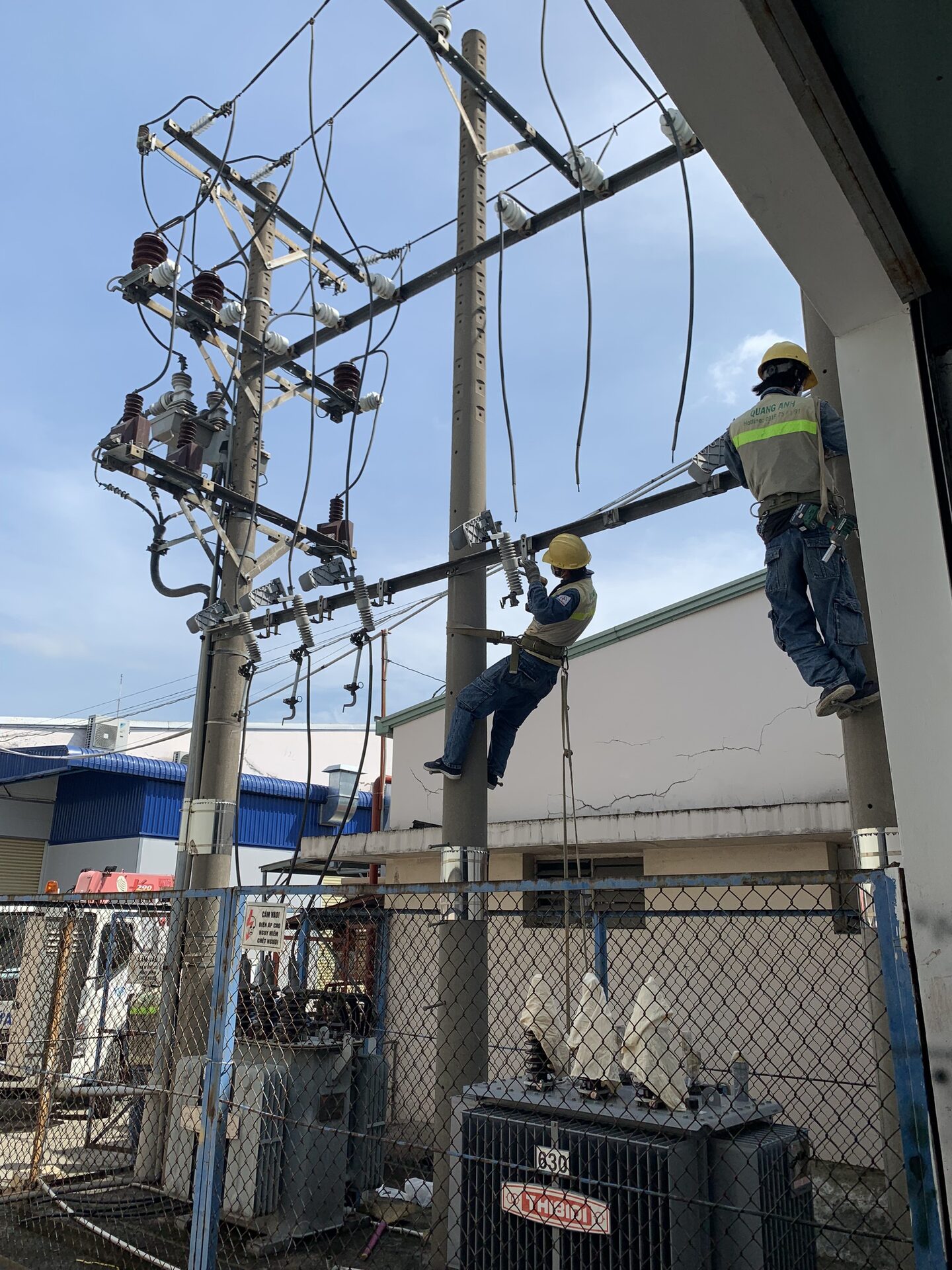 Vietnam Maintenance of transformers