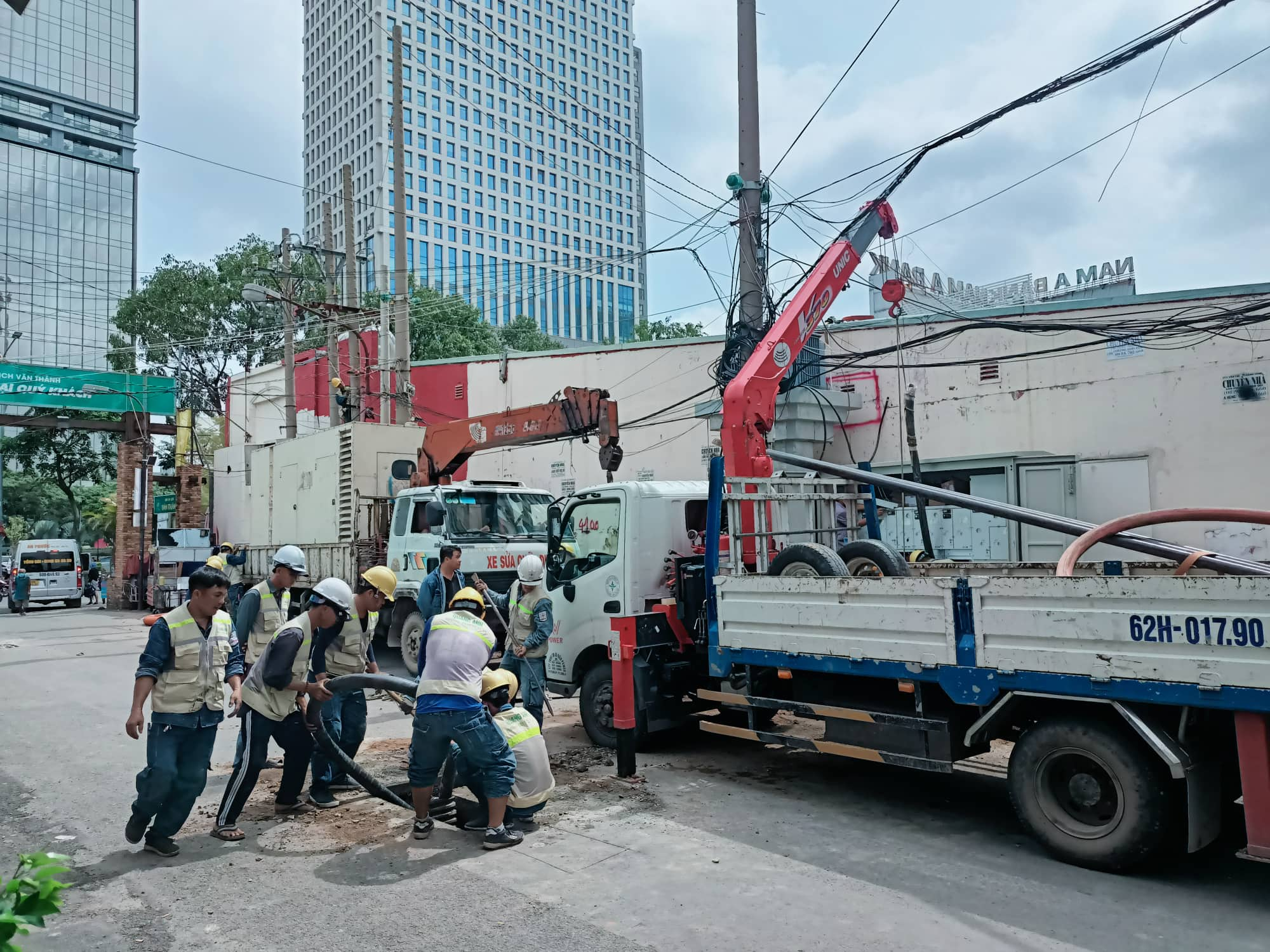 xây lắp điện quang anh