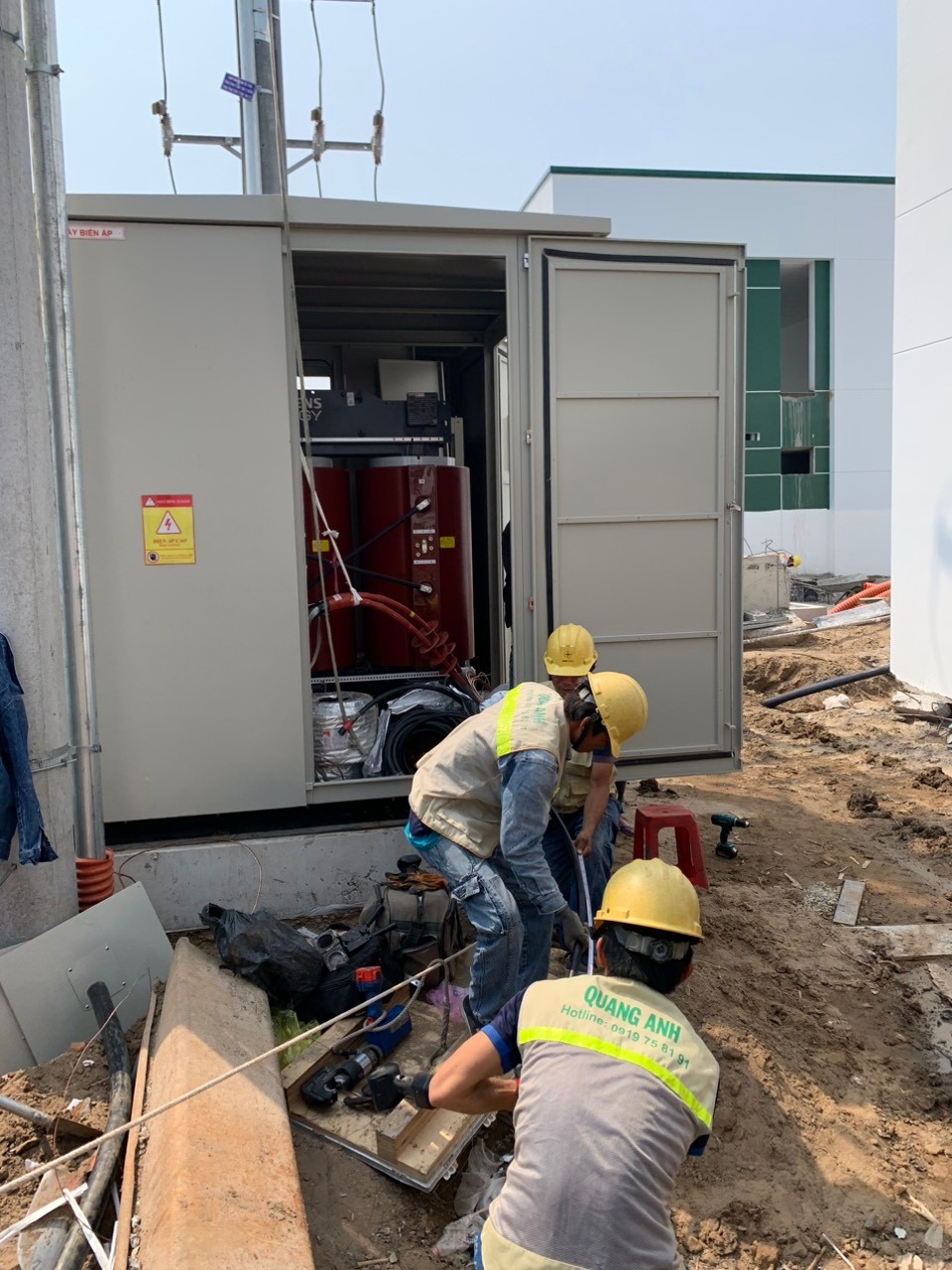 transformer station construction contractor