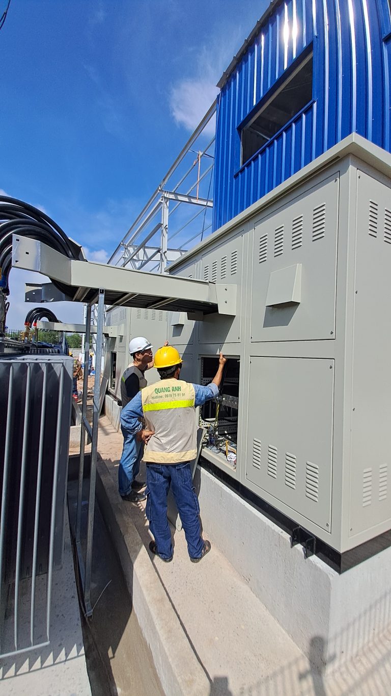Biểu đồ thông số kỹ thuật của máy biến áp khô 22/0.4kV