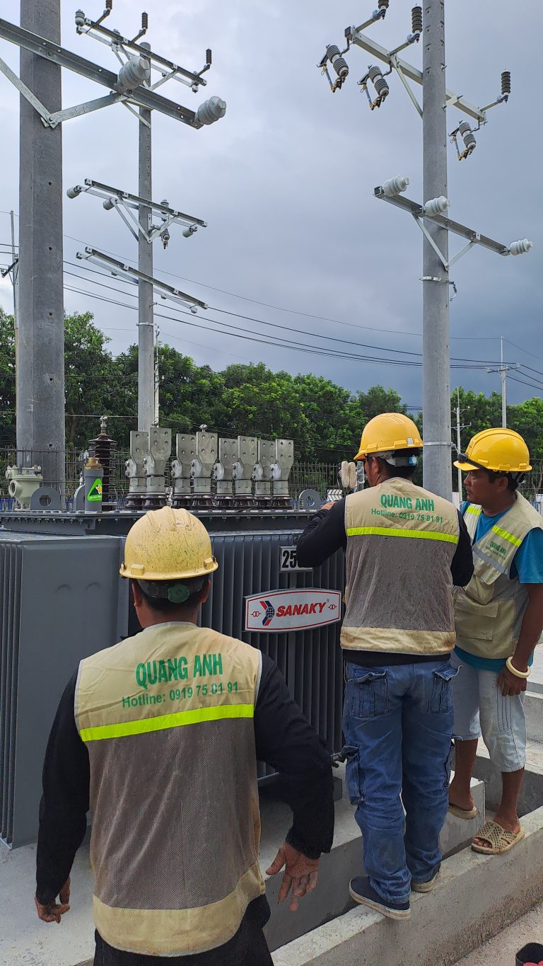 Thiết bị linh hoạt khi thuê trạm biến áp.