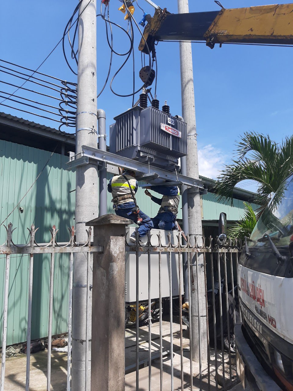 báo giá trạm biến áp 400kva