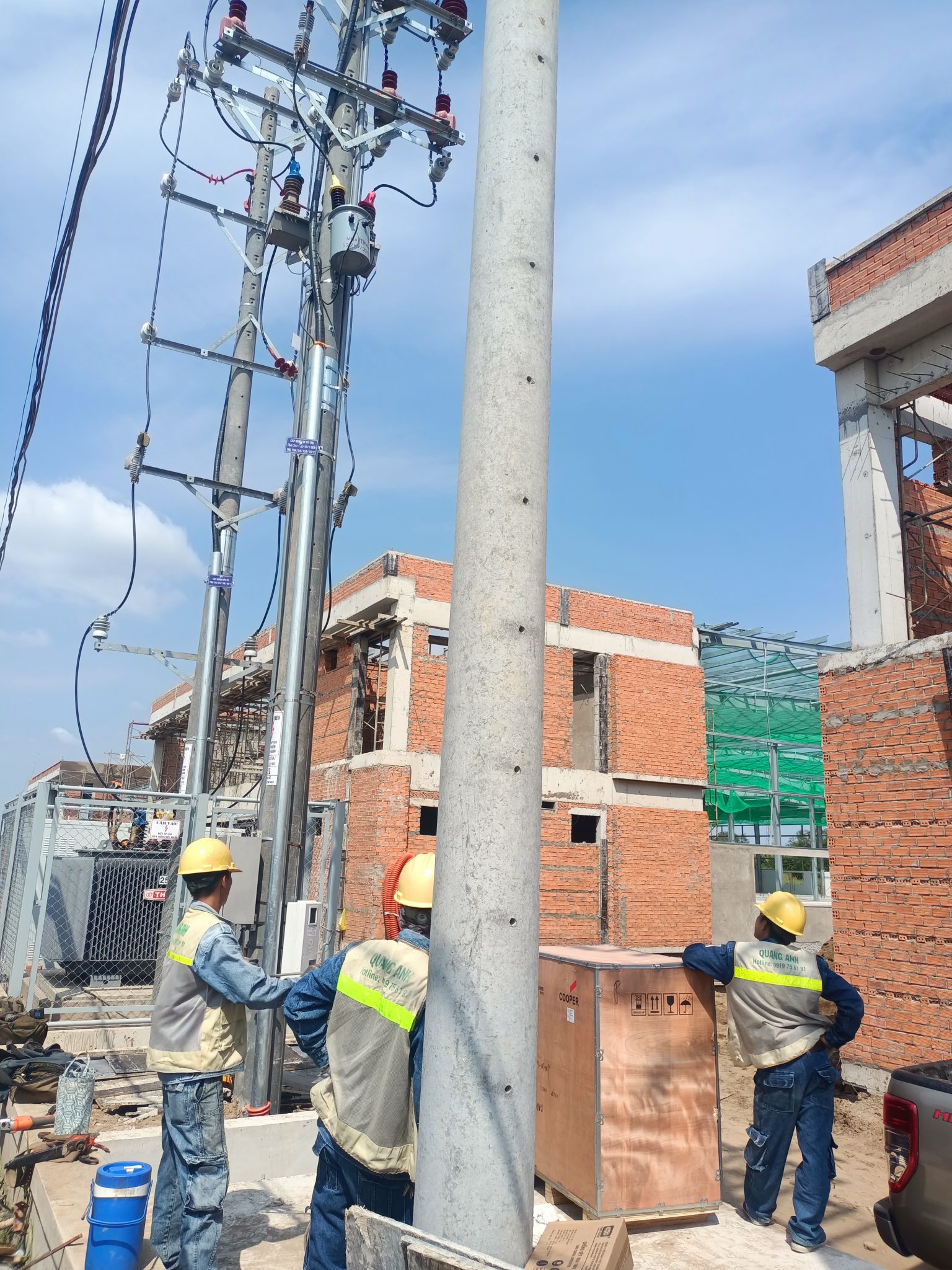Vật tư thi công cơ điện Hình ảnh về vật tư trong thi công cơ điện.