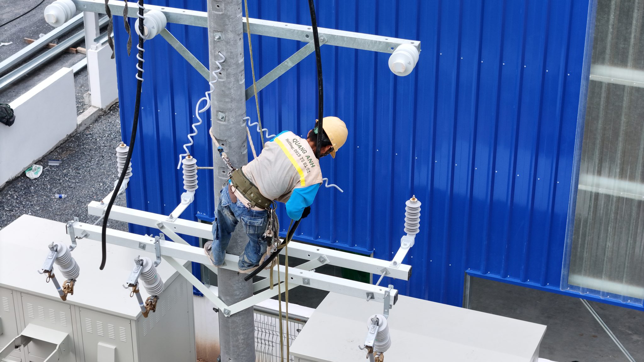 Sơ đồ phân chia nhóm chi phí báo giá trọn gói trạm biến áp: thiết kế, cung cấp thiết bị, thi công, thí nghiệm, đấu nối, dự phòng và thuế