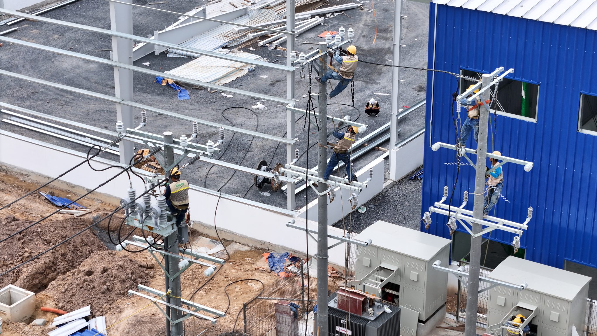 Đánh giá lắp đặt trạm biến áp Chuyên gia khảo sát hệ thống trạm biến áp