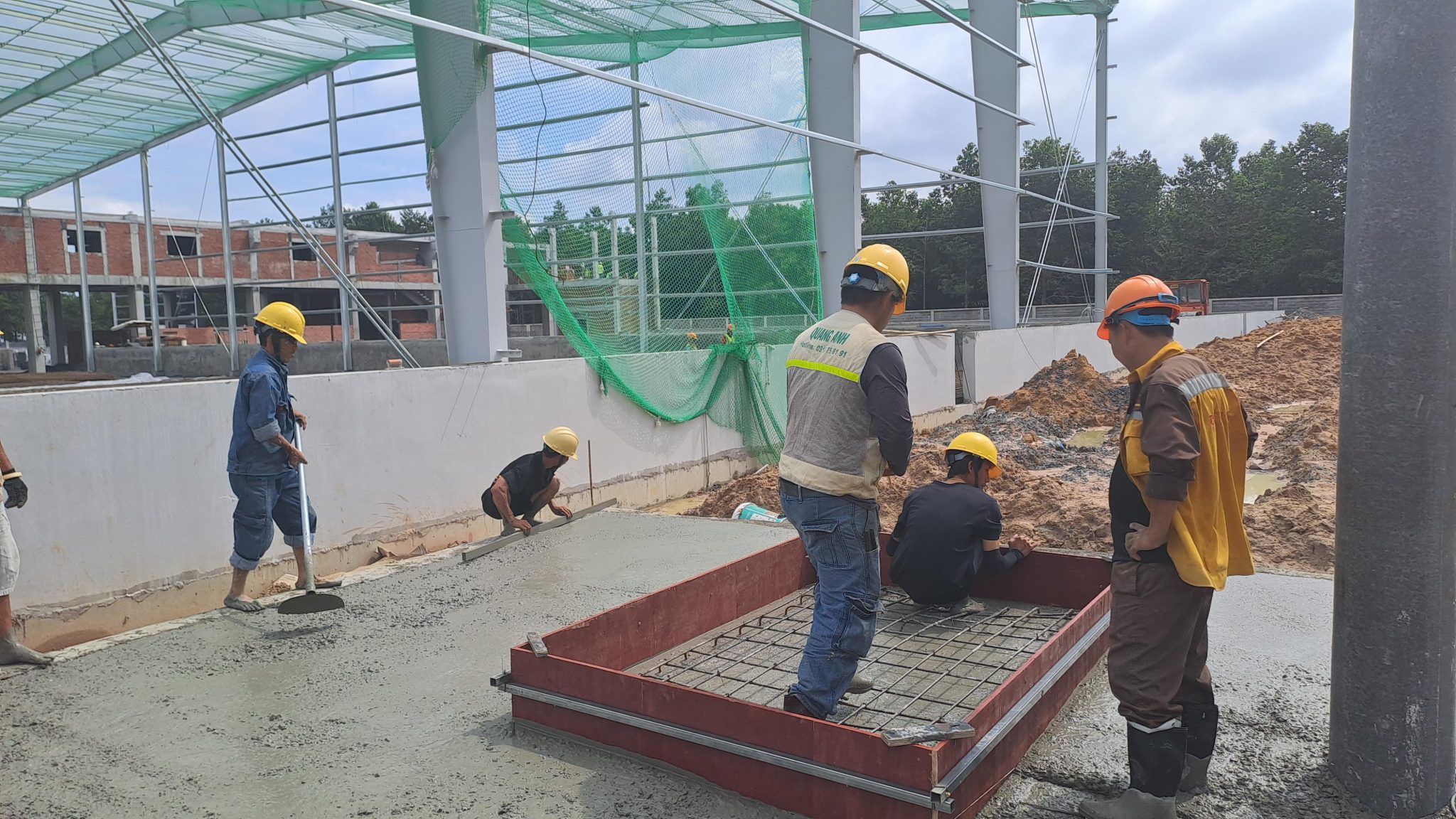 Công trình trạm biến áp 35kV với sự giám sát từ QuangAnhcons.