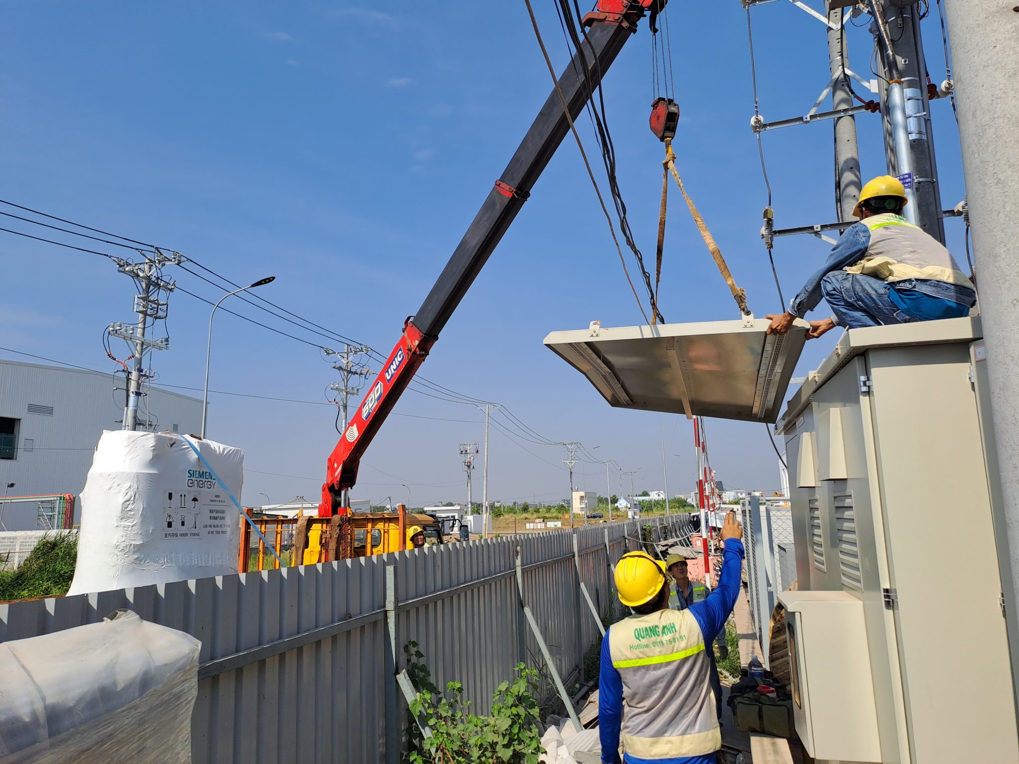 Thi công trạm biến áp với sự chuyên nghiệp từ QuangAnhcons.