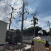 Hình ảnh công trình trạm biến áp đặt nền 2×2500 kVA nhà máy RVN Fibers do QuangAnhcons thi công